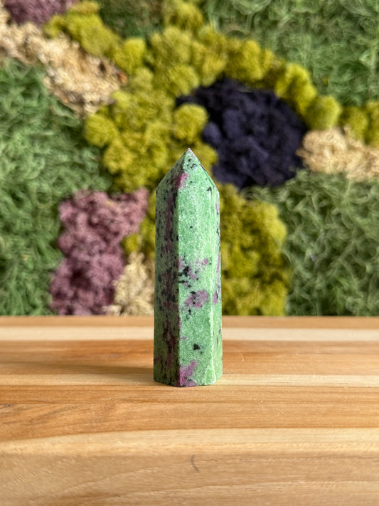 RUBY IN ZOISITE TOWER