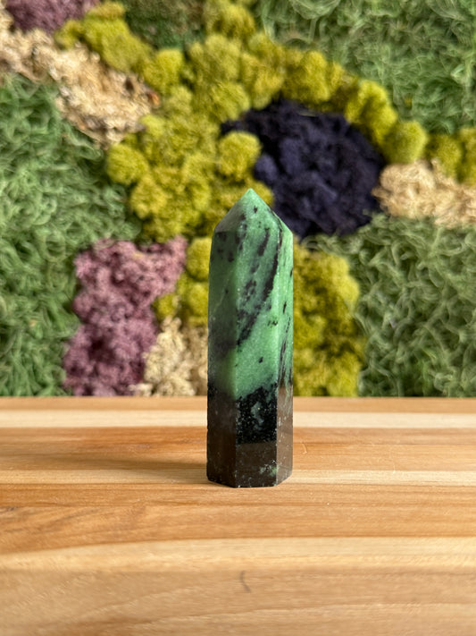 RUBY IN ZOISITE TOWER