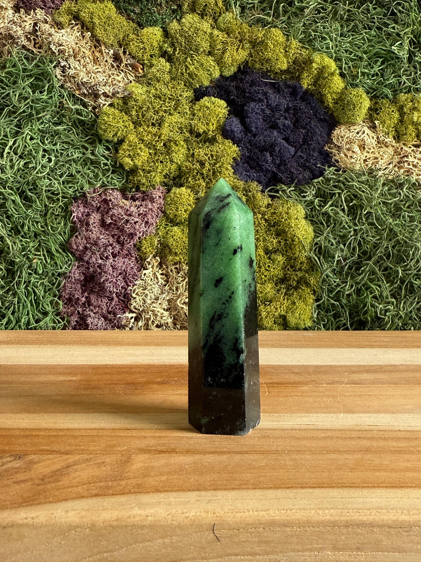 RUBY IN ZOISITE TOWER