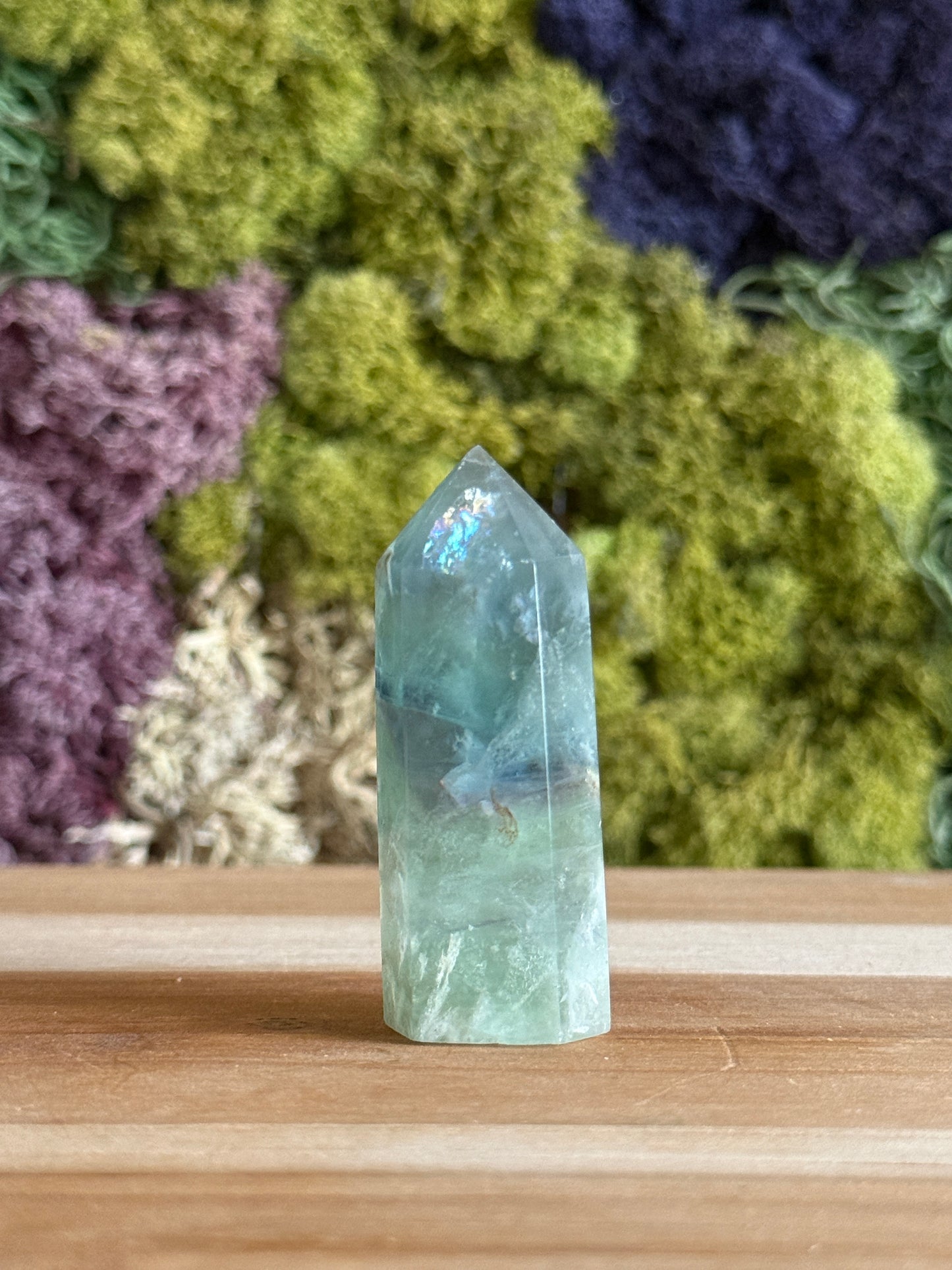RAINBOW FLUORITE TOWER