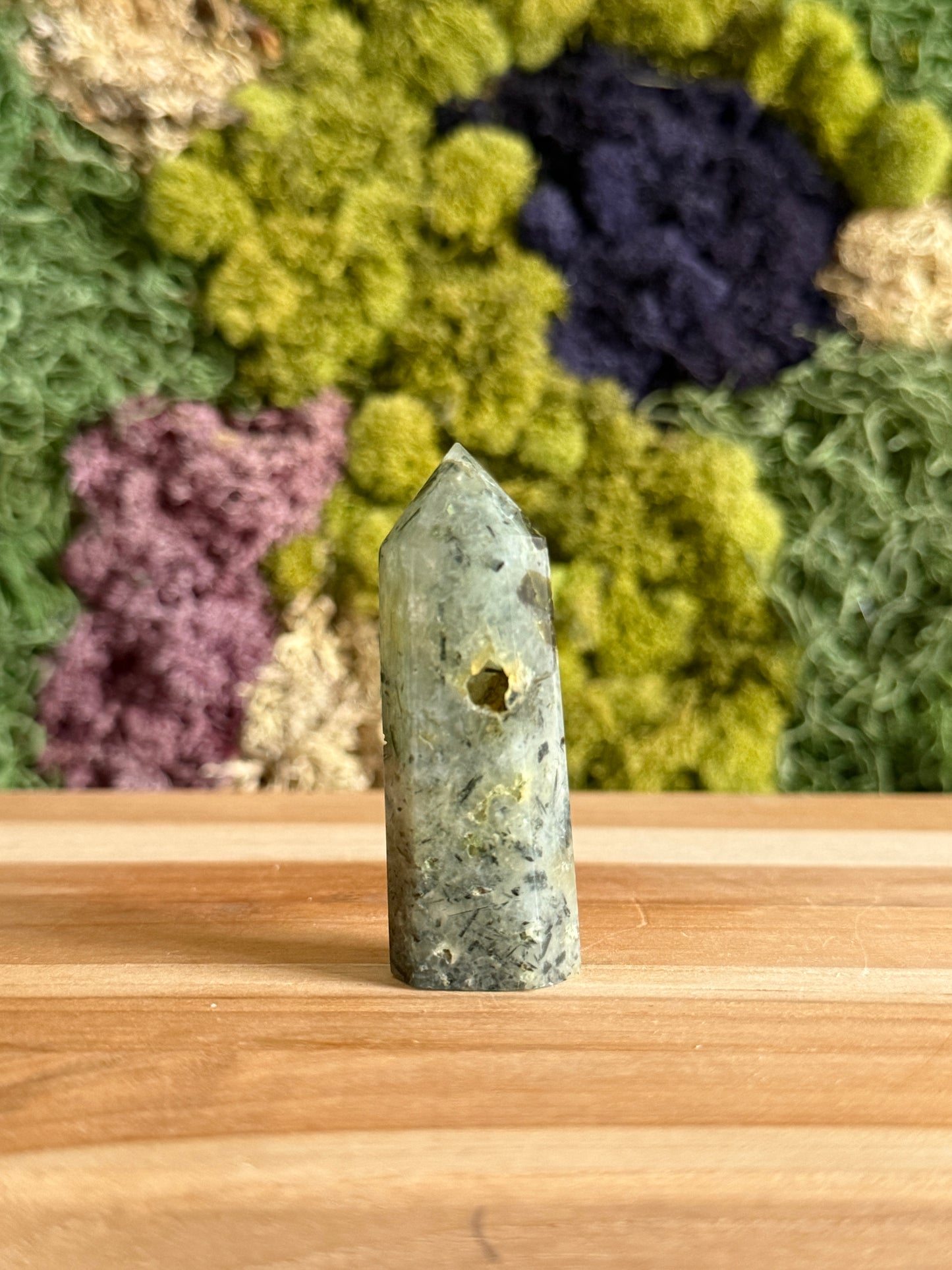 PREHNITE IN EPIDOT TOWER