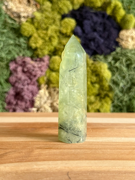 PREHNITE IN EPIDOT TOWER