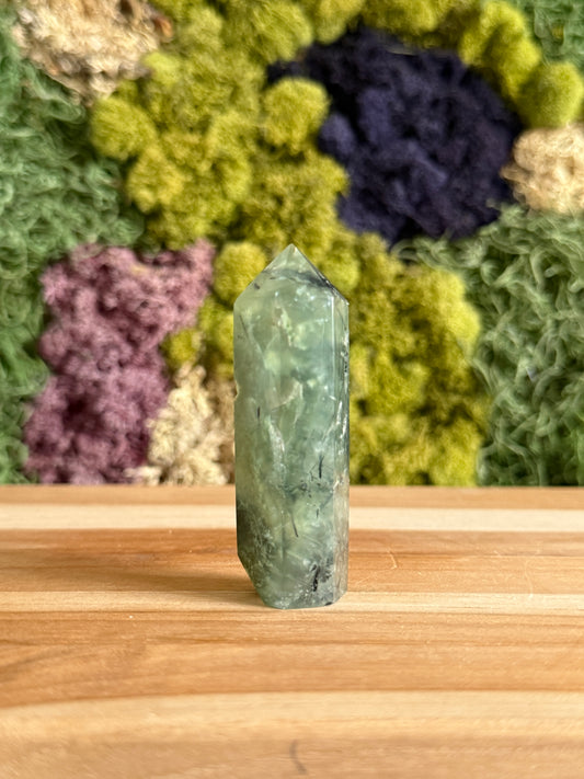 PREHNITE IN EPIDOT TOWER