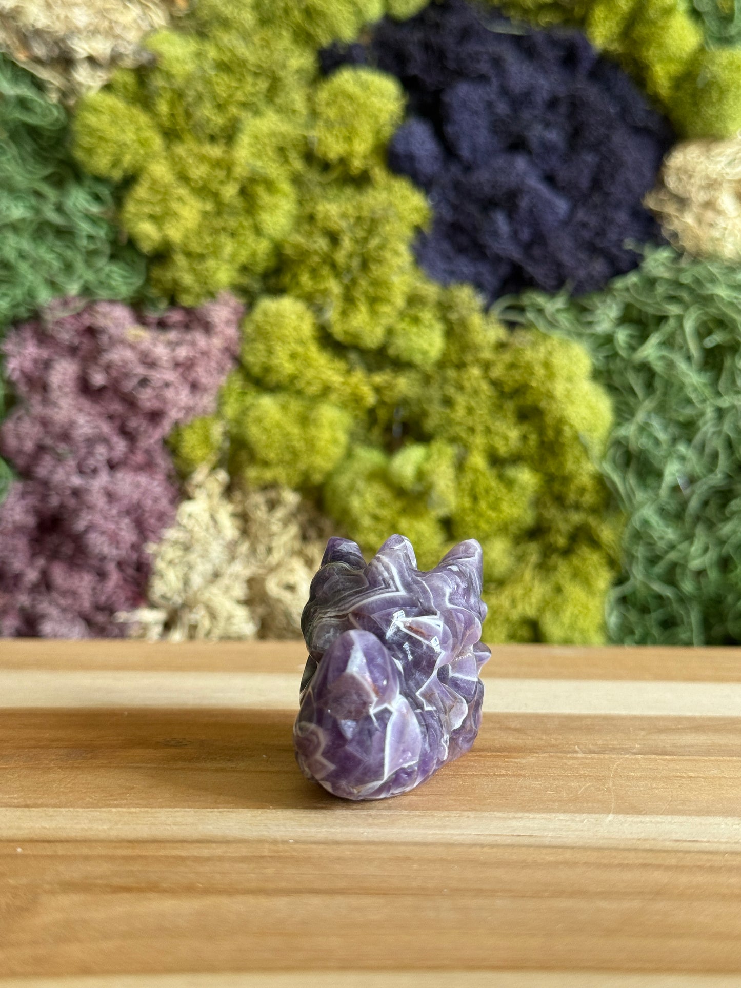 AMETHYST DRAGON SKULL
