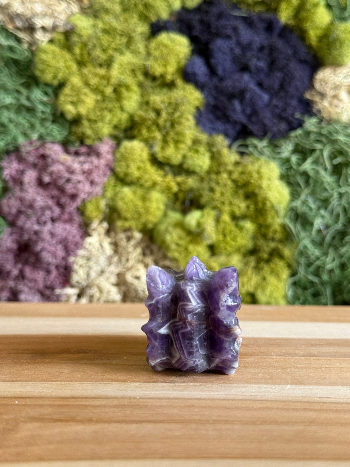 AMETHYST DRAGON SKULL