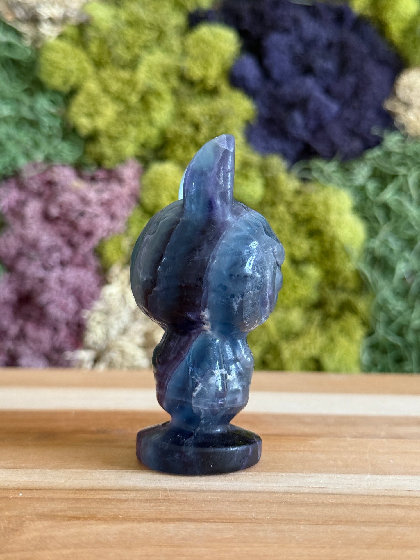 RAINBOW FLUORITE LABUBU XL