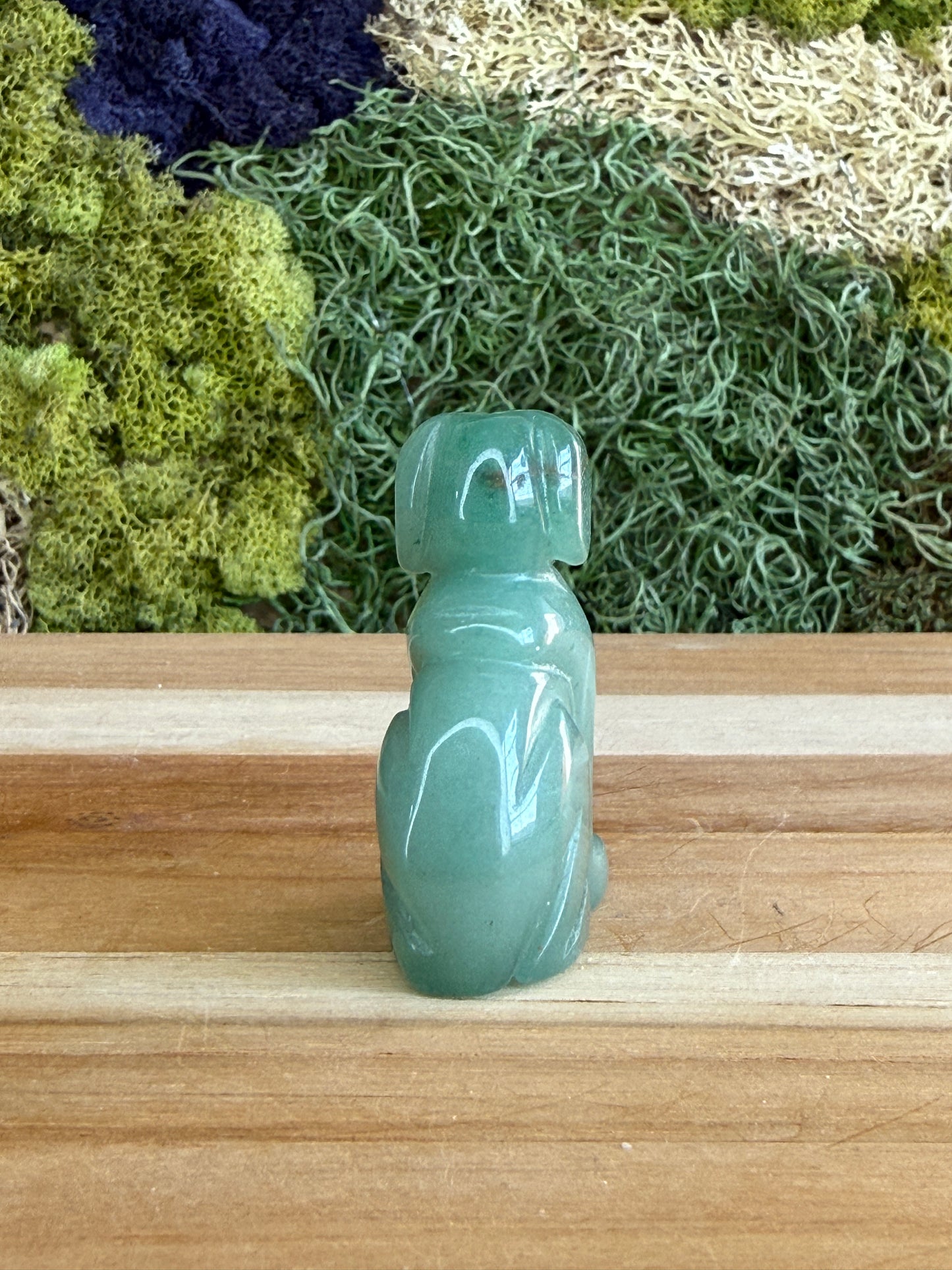 GREEN AVENTURINE DOG