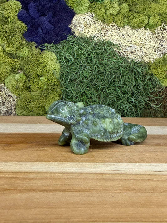 GREEN JASPER LIZARD