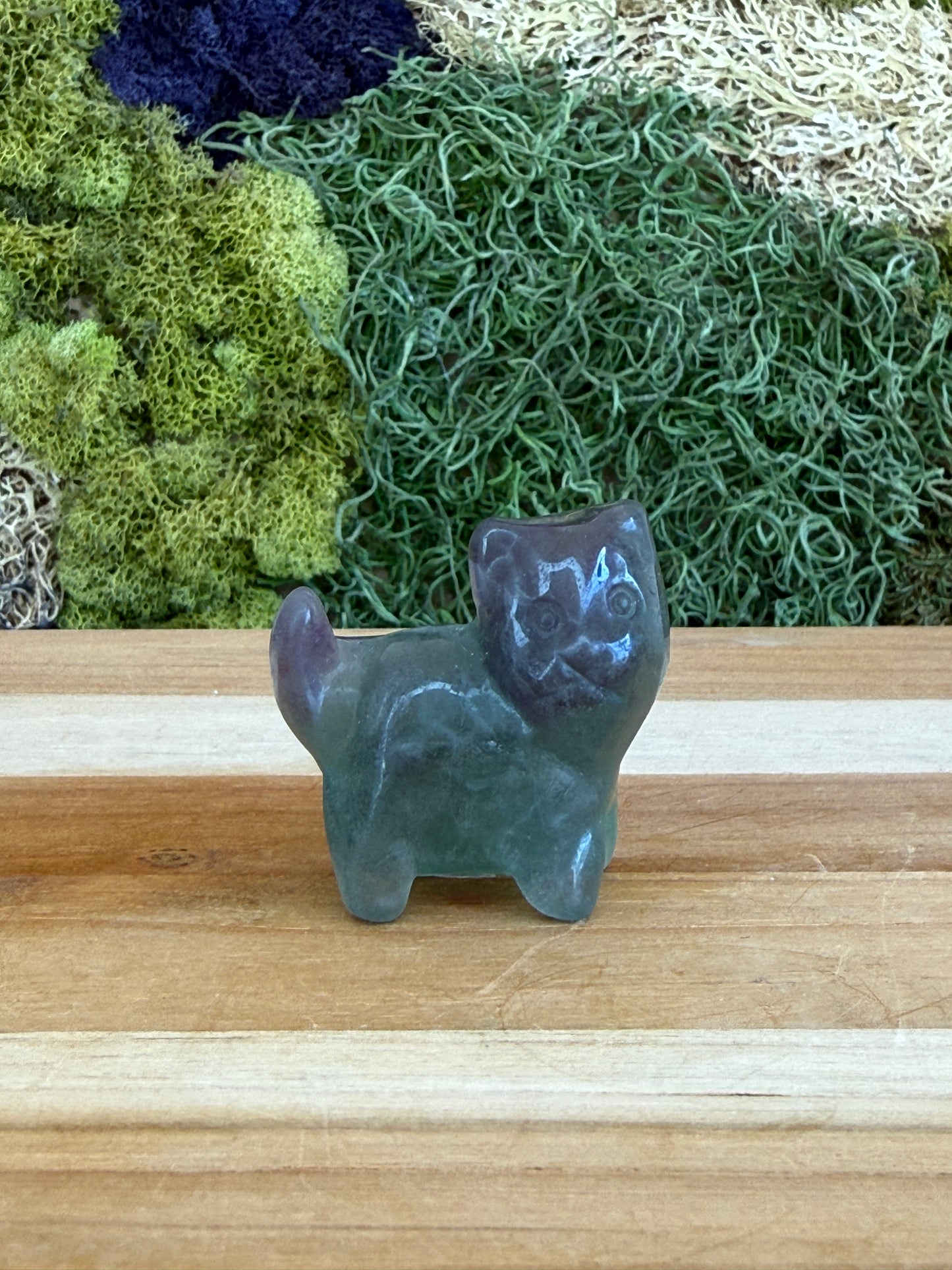 RAINBOW FLUORITE CAT