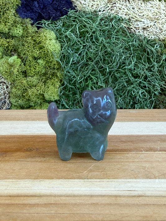 RAINBOW FLUORITE CAT