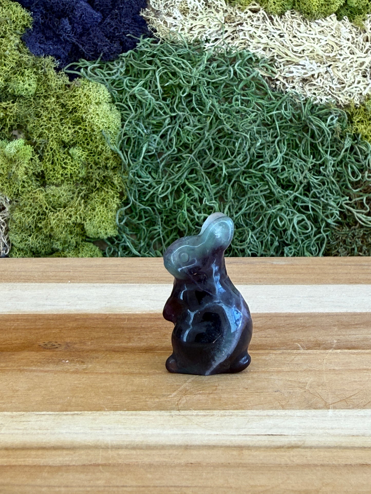 RAINBOW FLUORITE BUNNY