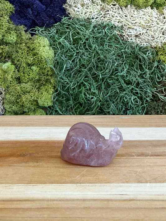 STRAWBERRY QUARTZ SNAIL