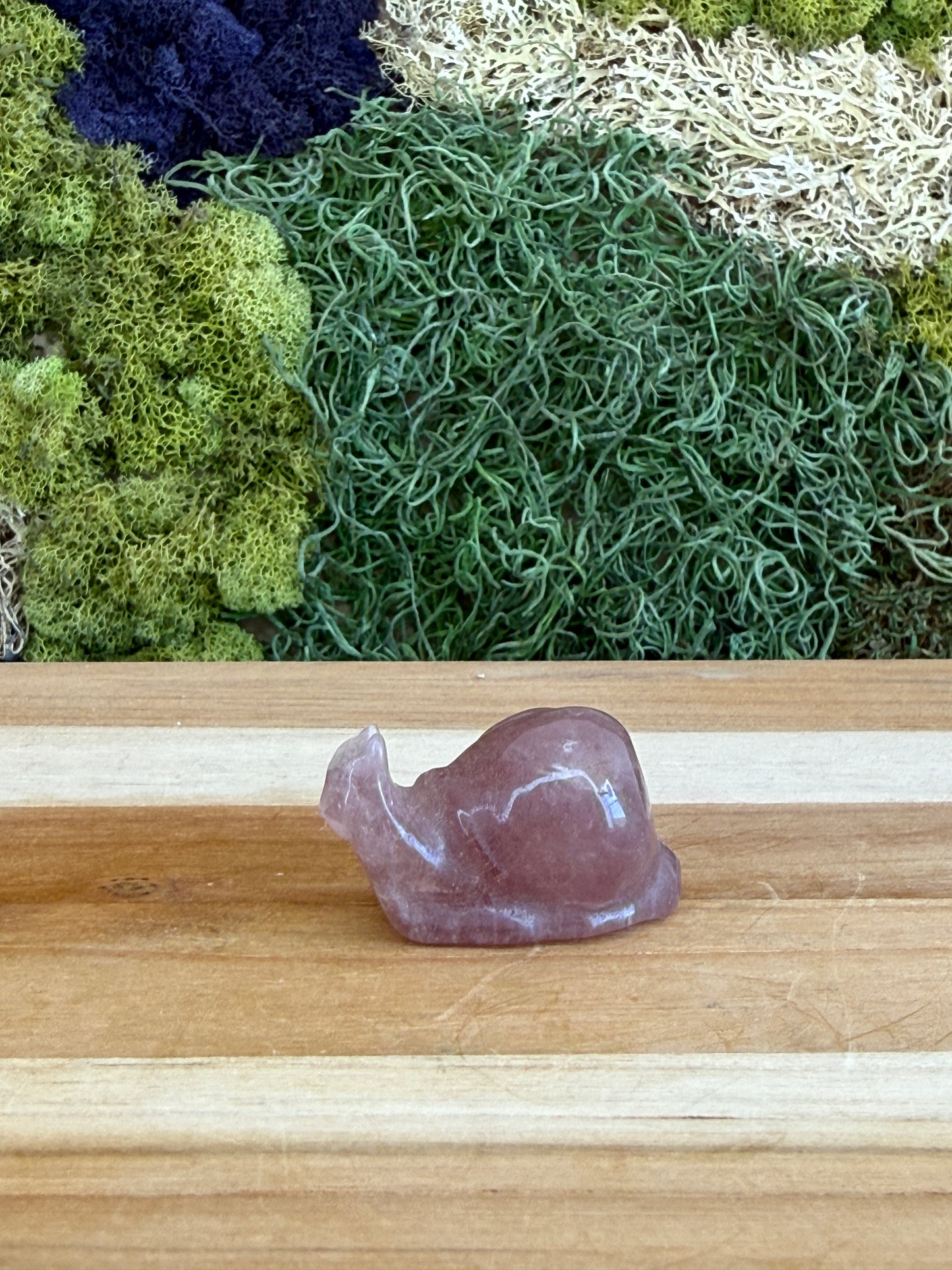 STRAWBERRY QUARTZ SNAIL