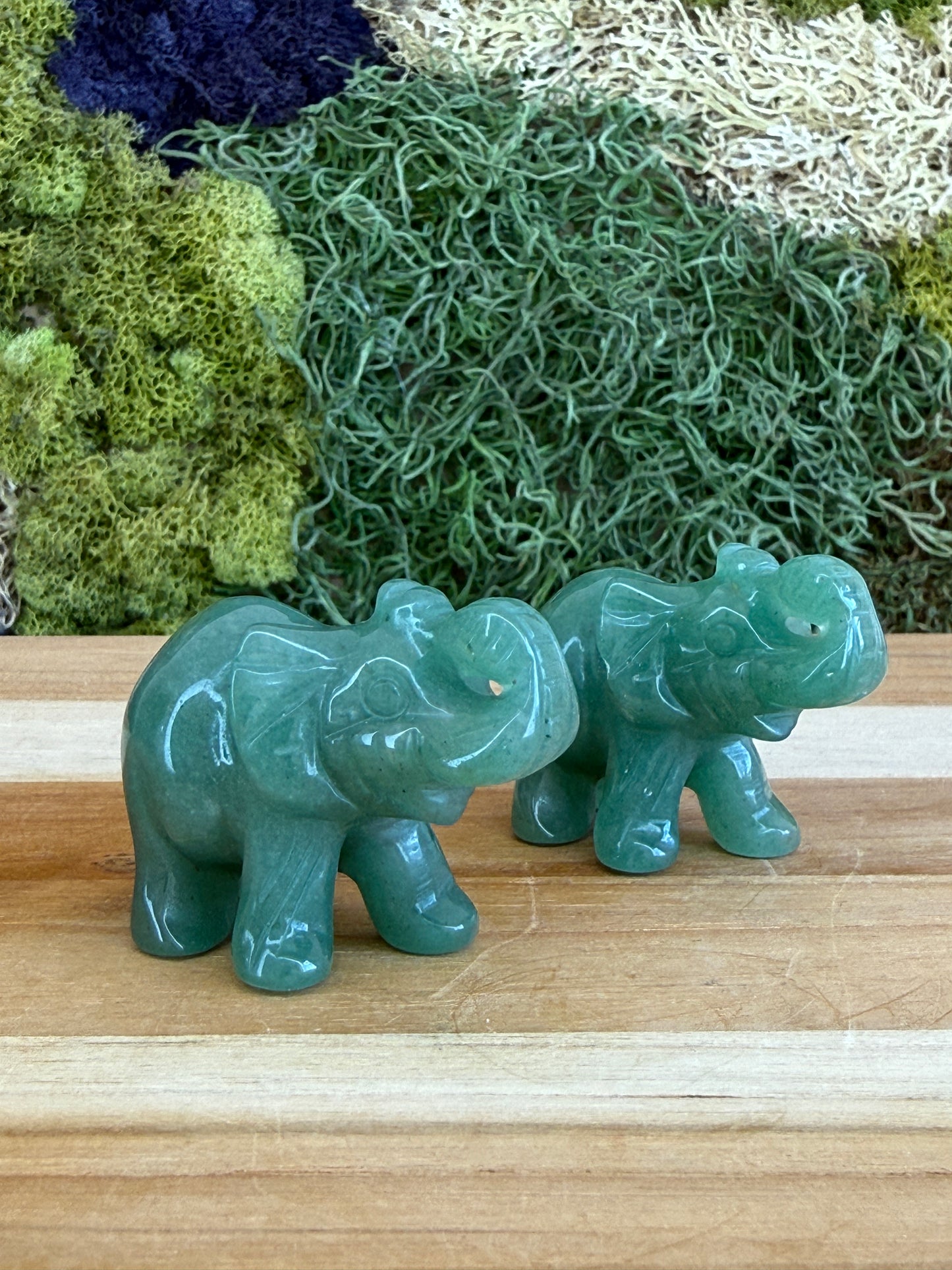 GREEN AVENTURINE ELEPHANT