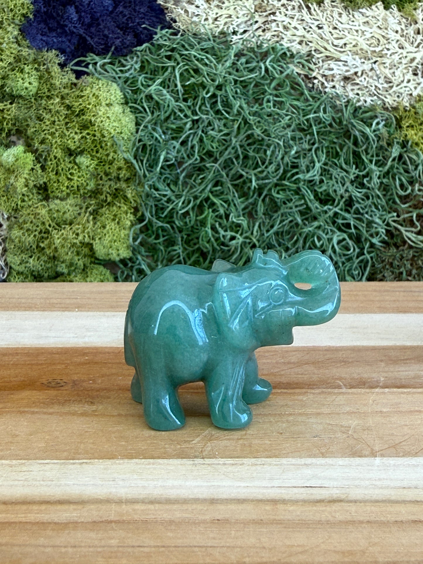 GREEN AVENTURINE ELEPHANT