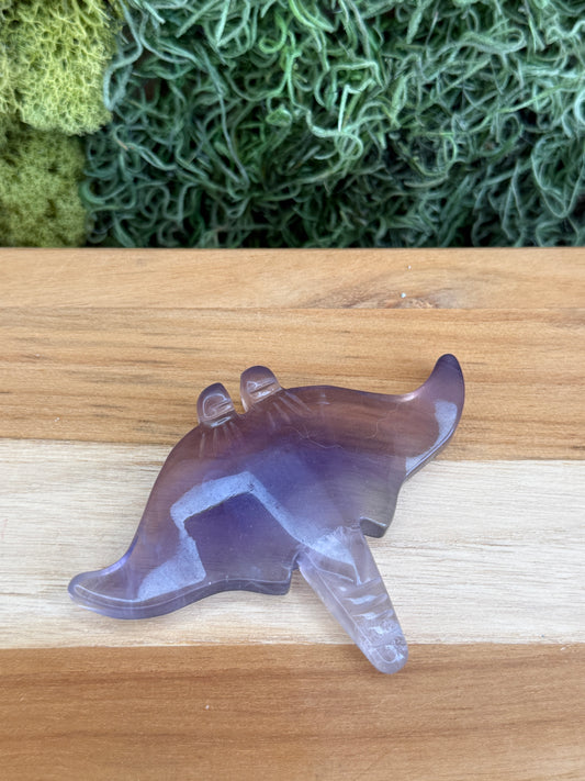 FLUORITE AGATE MANTARAY