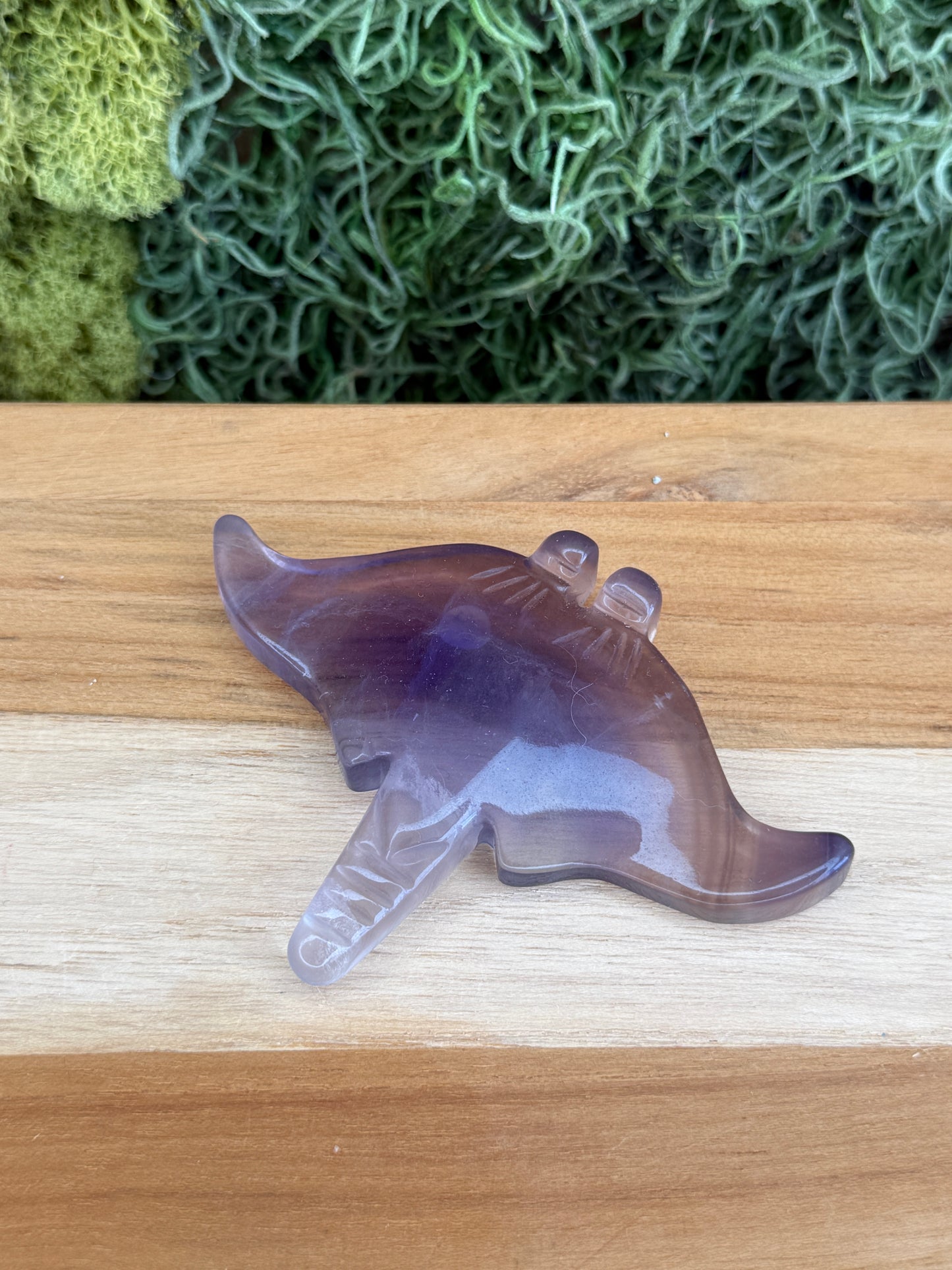 FLUORITE AGATE MANTARAY
