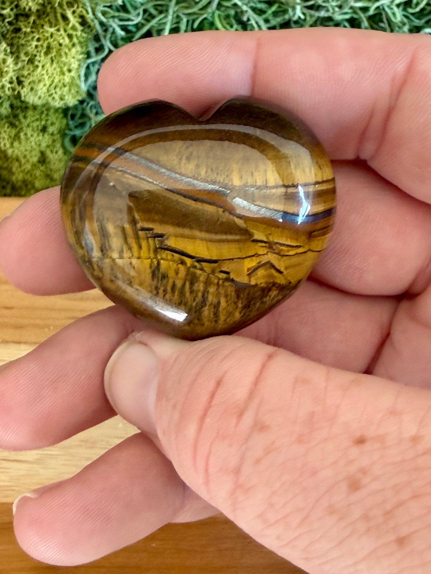 TIGERS EYE HEART