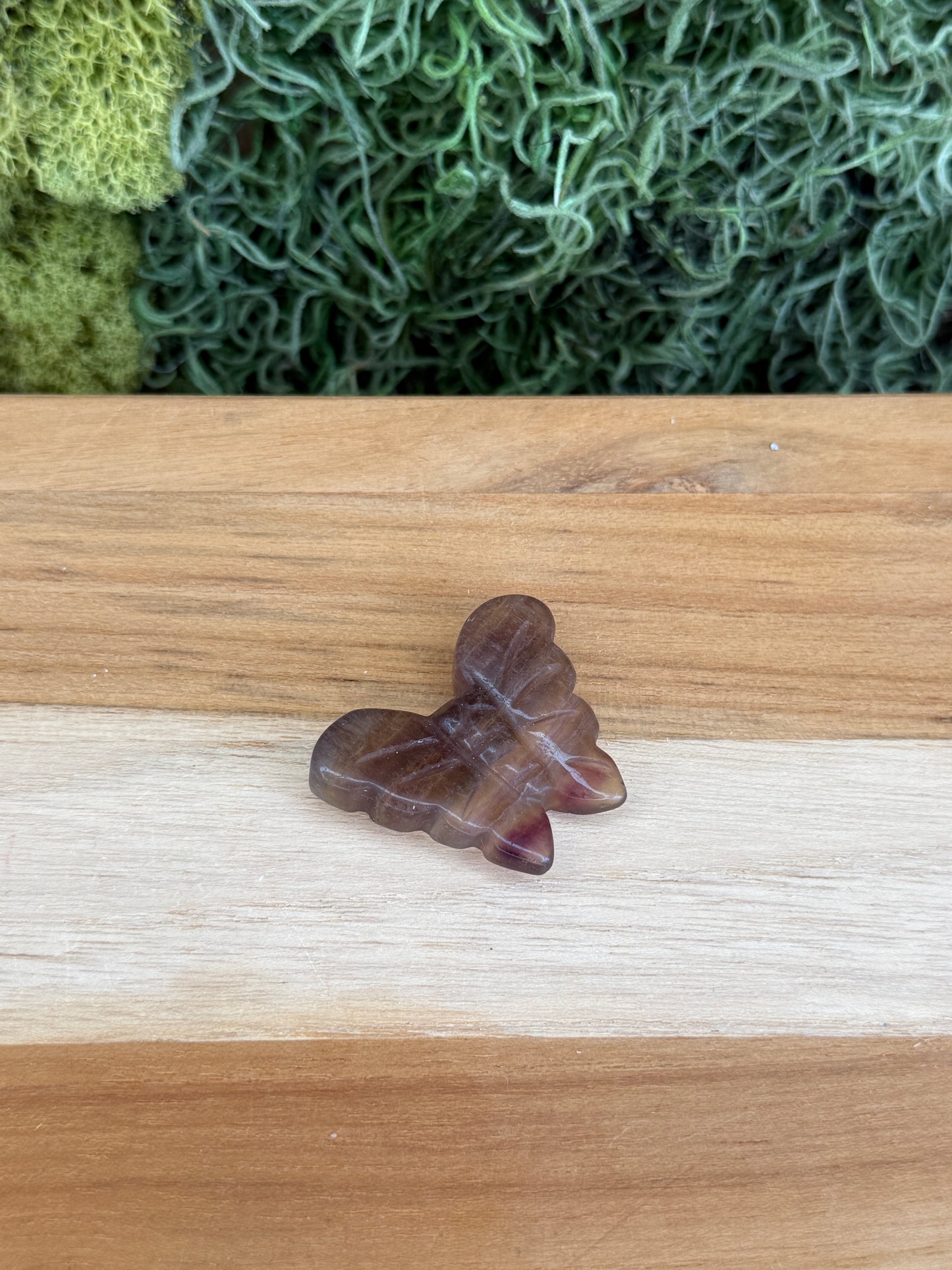 RAINBOW FLUORITE BUTTERFLY