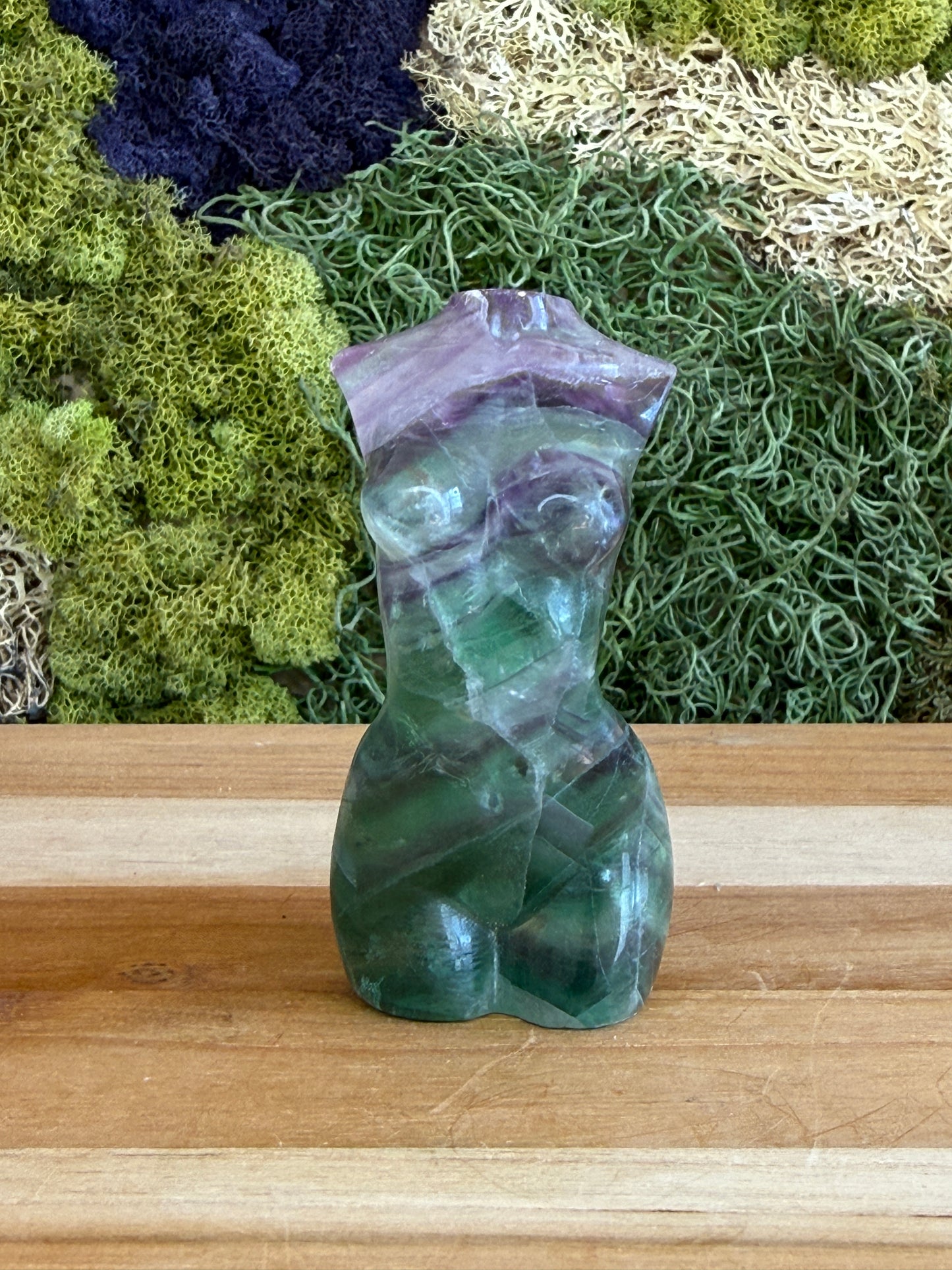 RAINBOW FLUORITE GODDESS BODY