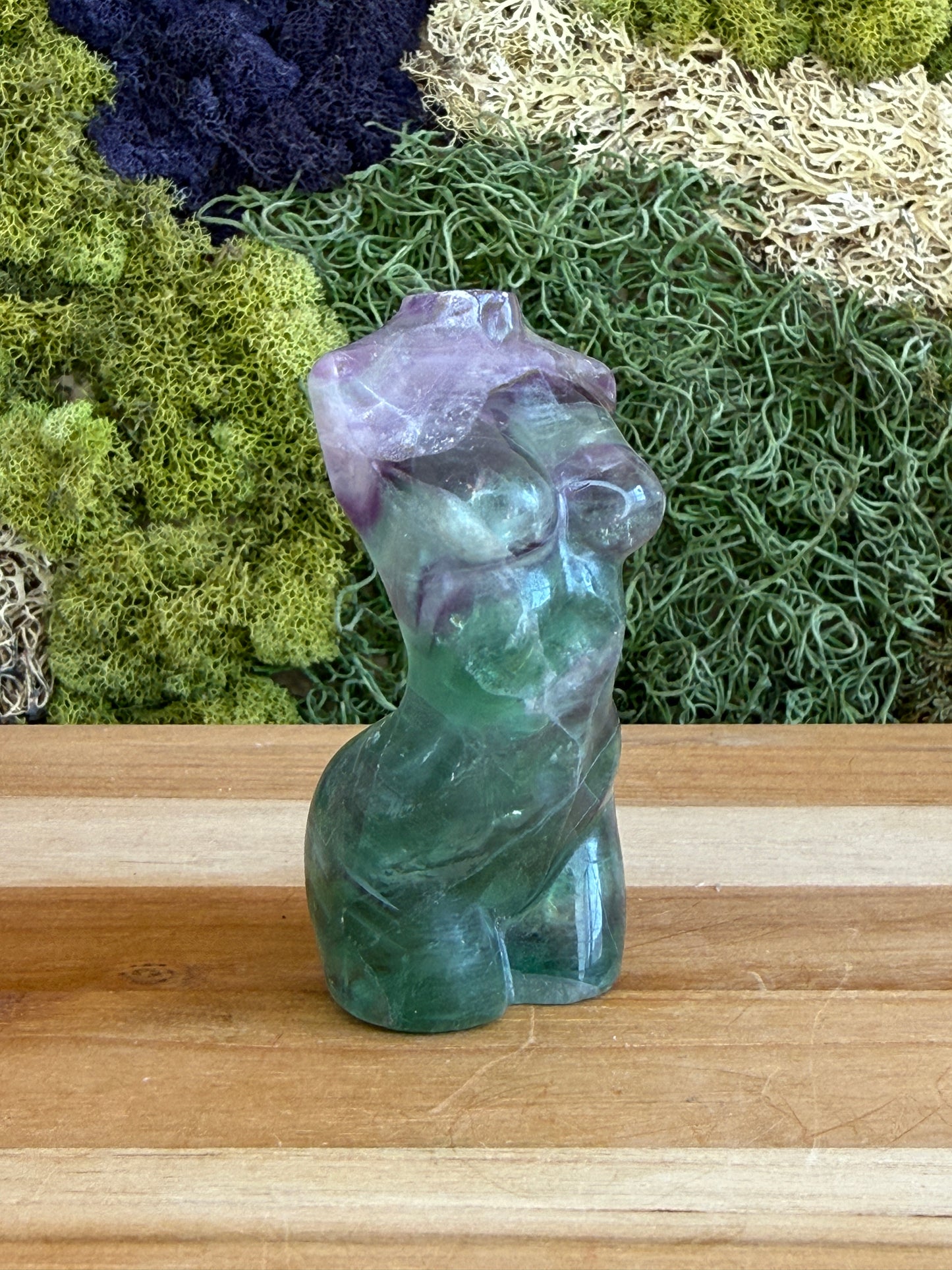 RAINBOW FLUORITE GODDESS BODY