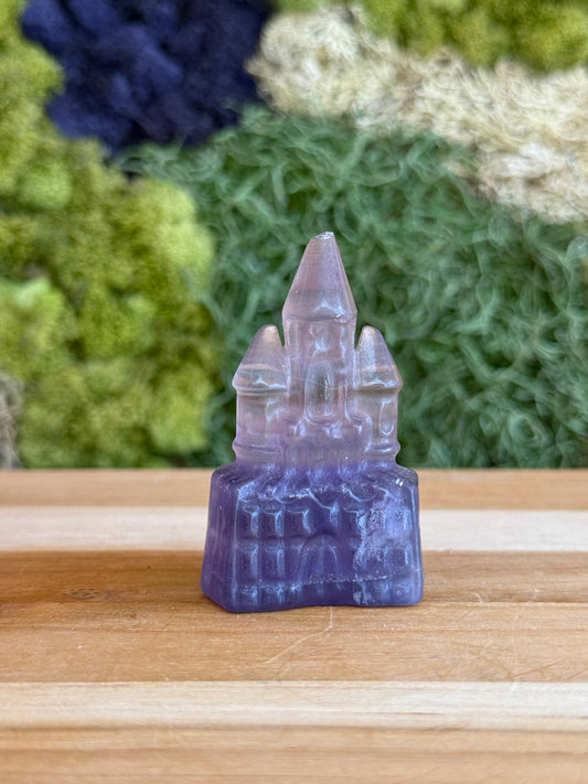 RAINBOW FLUORITE CASTLE