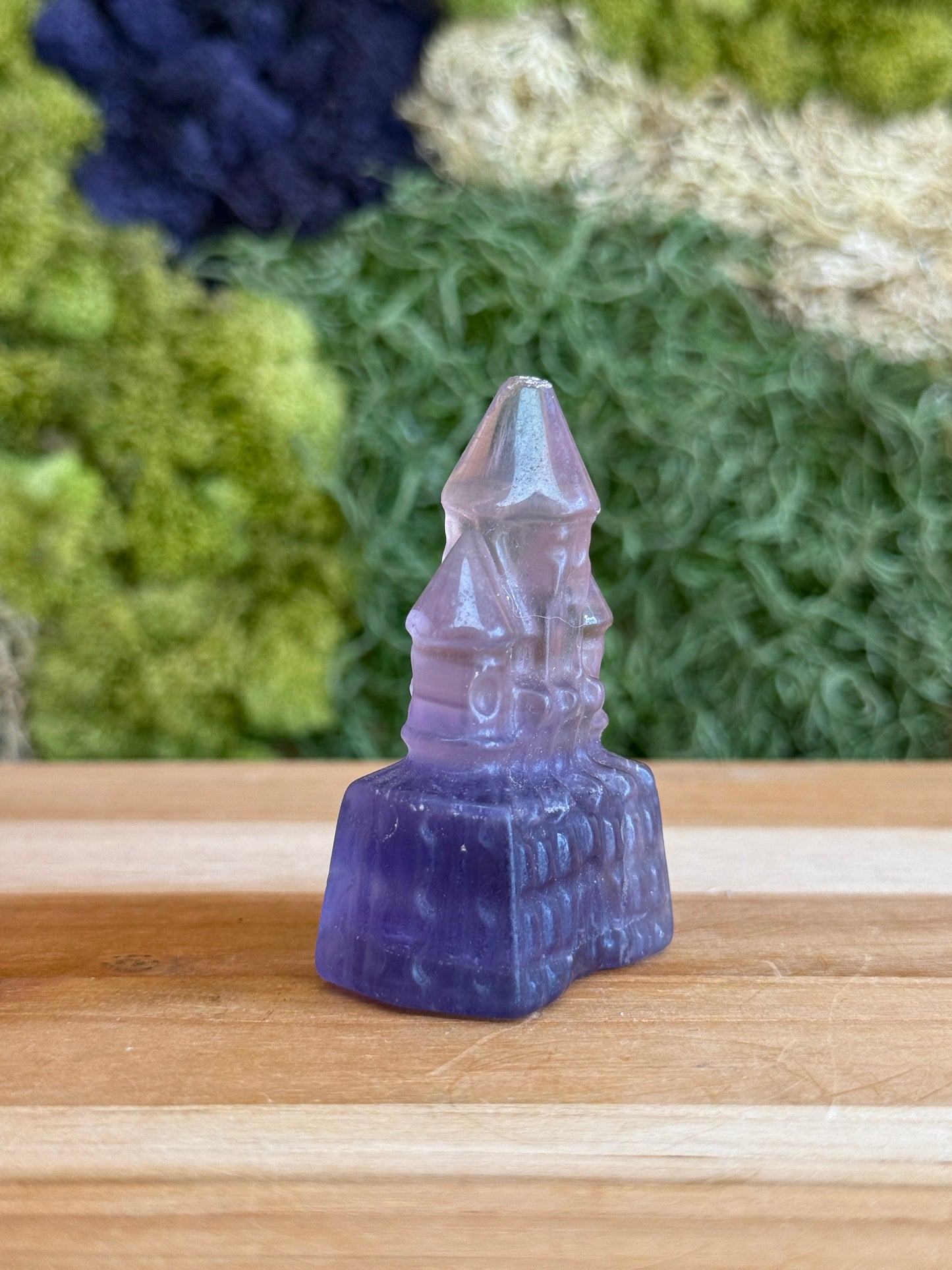 RAINBOW FLUORITE CASTLE