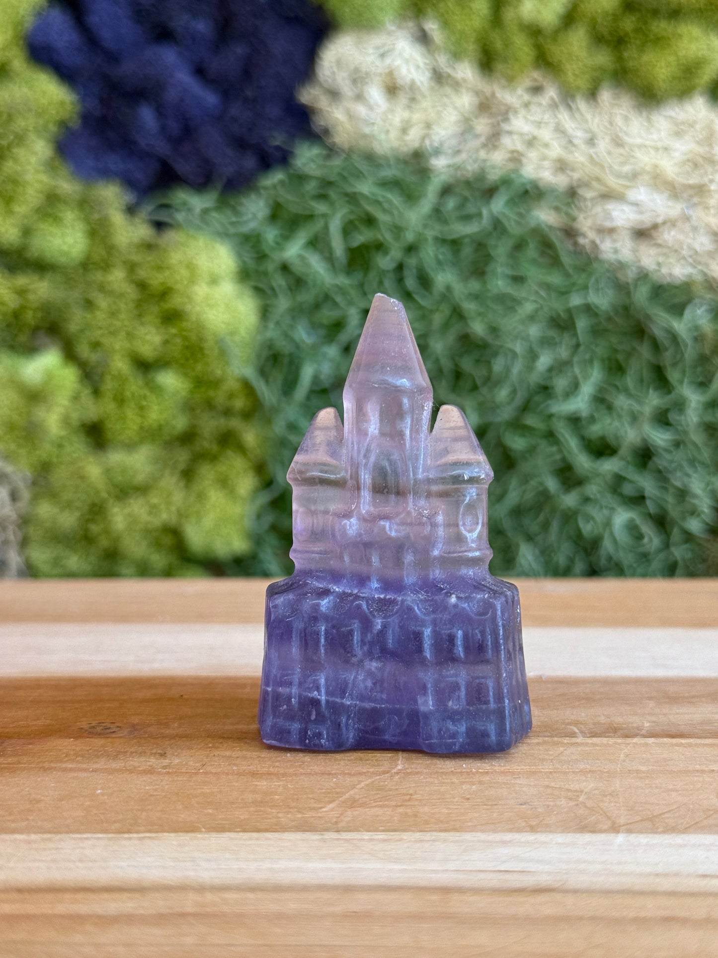 RAINBOW FLUORITE CASTLE