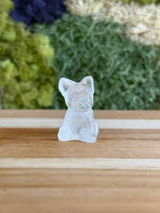 CLEAR QUARTZ FRENCHIE