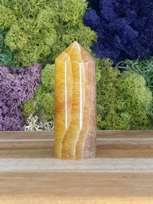 YELLOW FLUORITE TOWER
