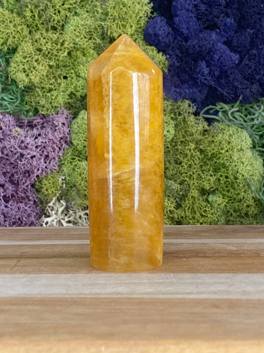 YELLOW FLUORITE TOWER