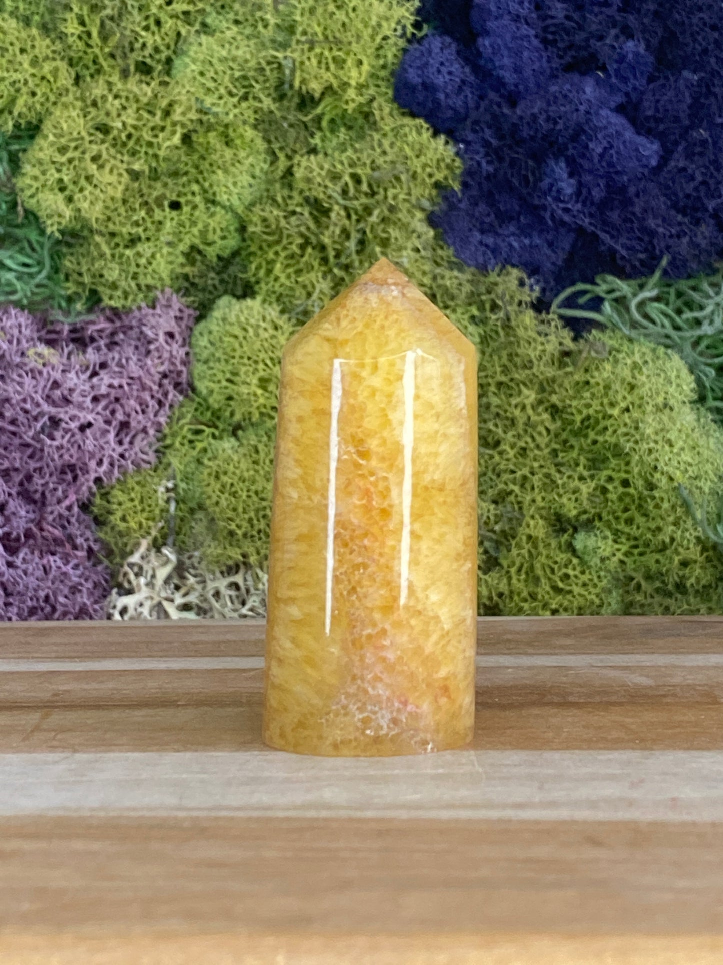 YELLOW FLUORITE TOWER