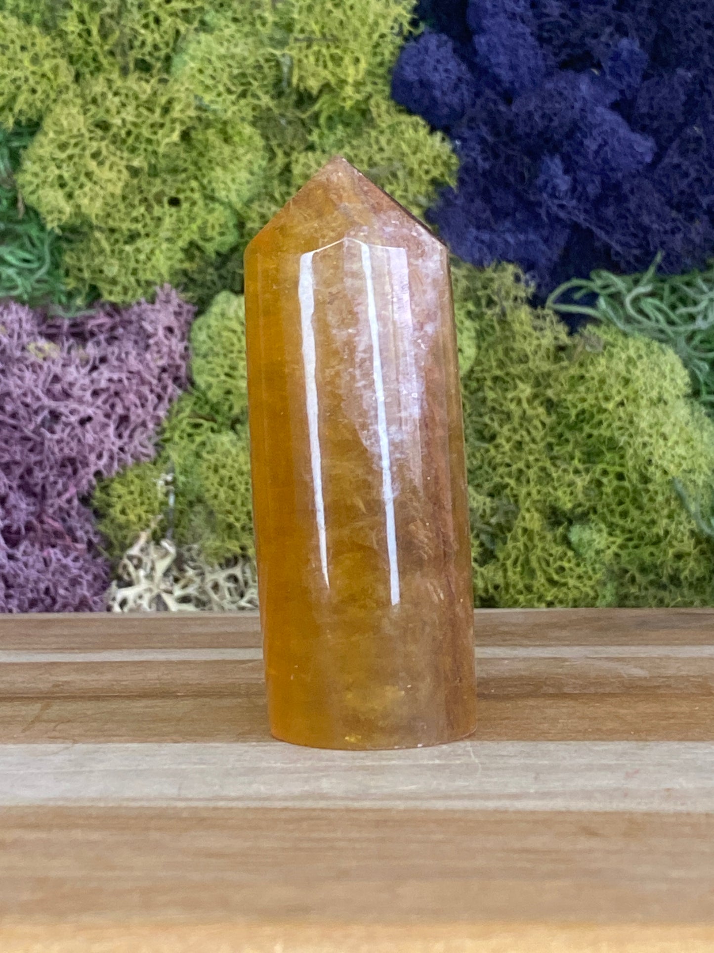 YELLOW FLUORITE TOWER