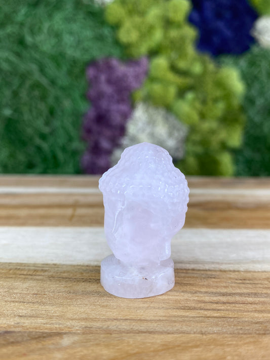 ROSE QUARTZ BUDDHA