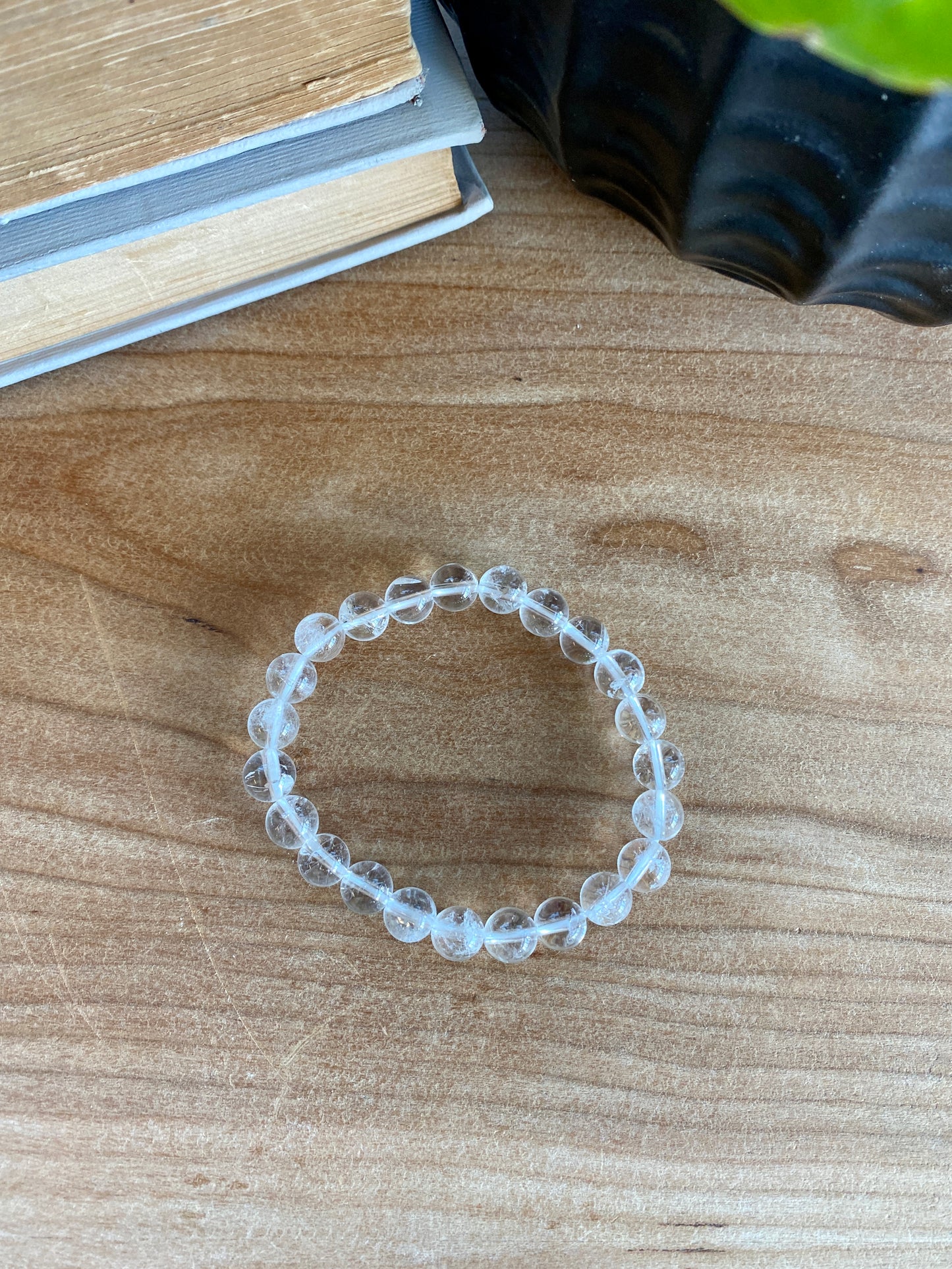 CLEAR QUARTZ BRACELET